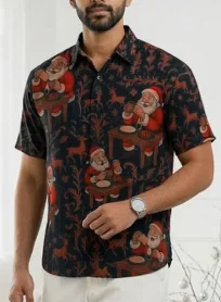 Solid Men Zip Neck Polycotton Purple T-Shirt